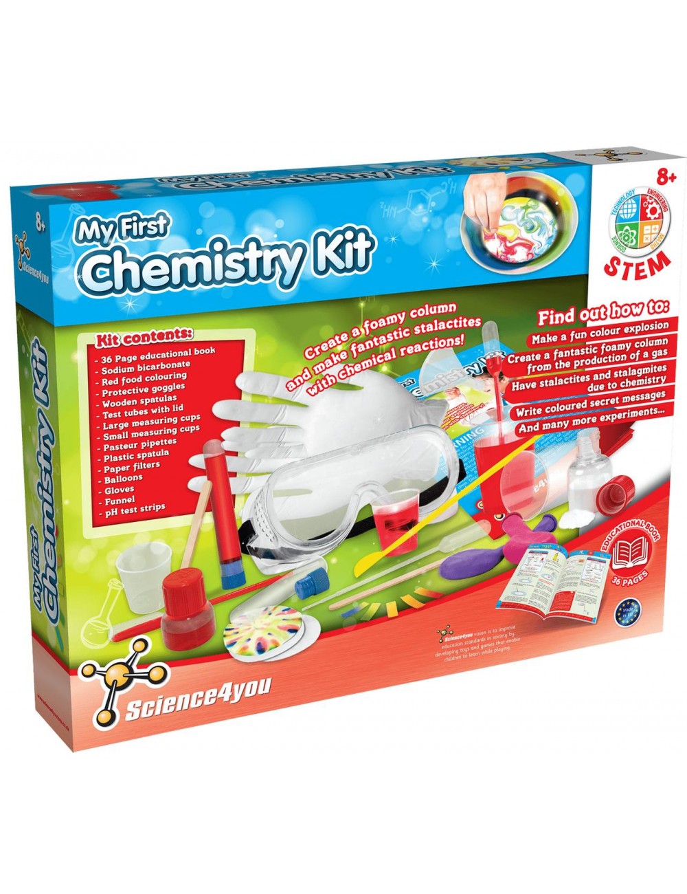 MY 1ST CHEMISTRY KIT M2 MULTILINGUA