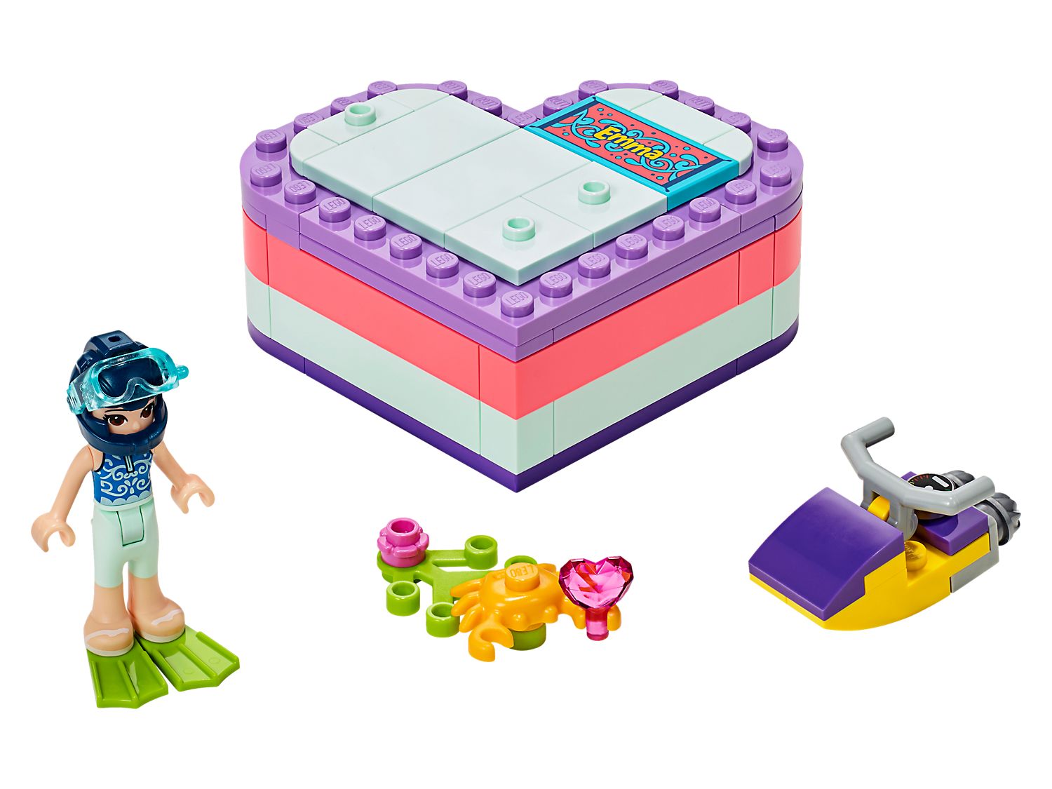 LEGO FRIENDS SCATOLA DEL CUORE DELL'ESTATE DI EMMA 41385