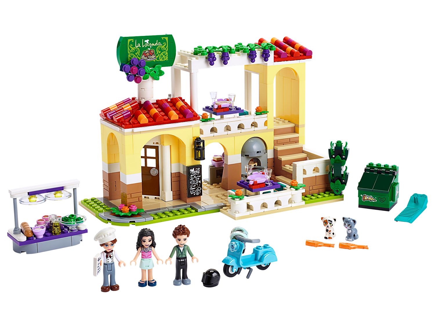 LEGO FRIENDS IL RISTORANTE DI HEARTLAKE CITY 41379