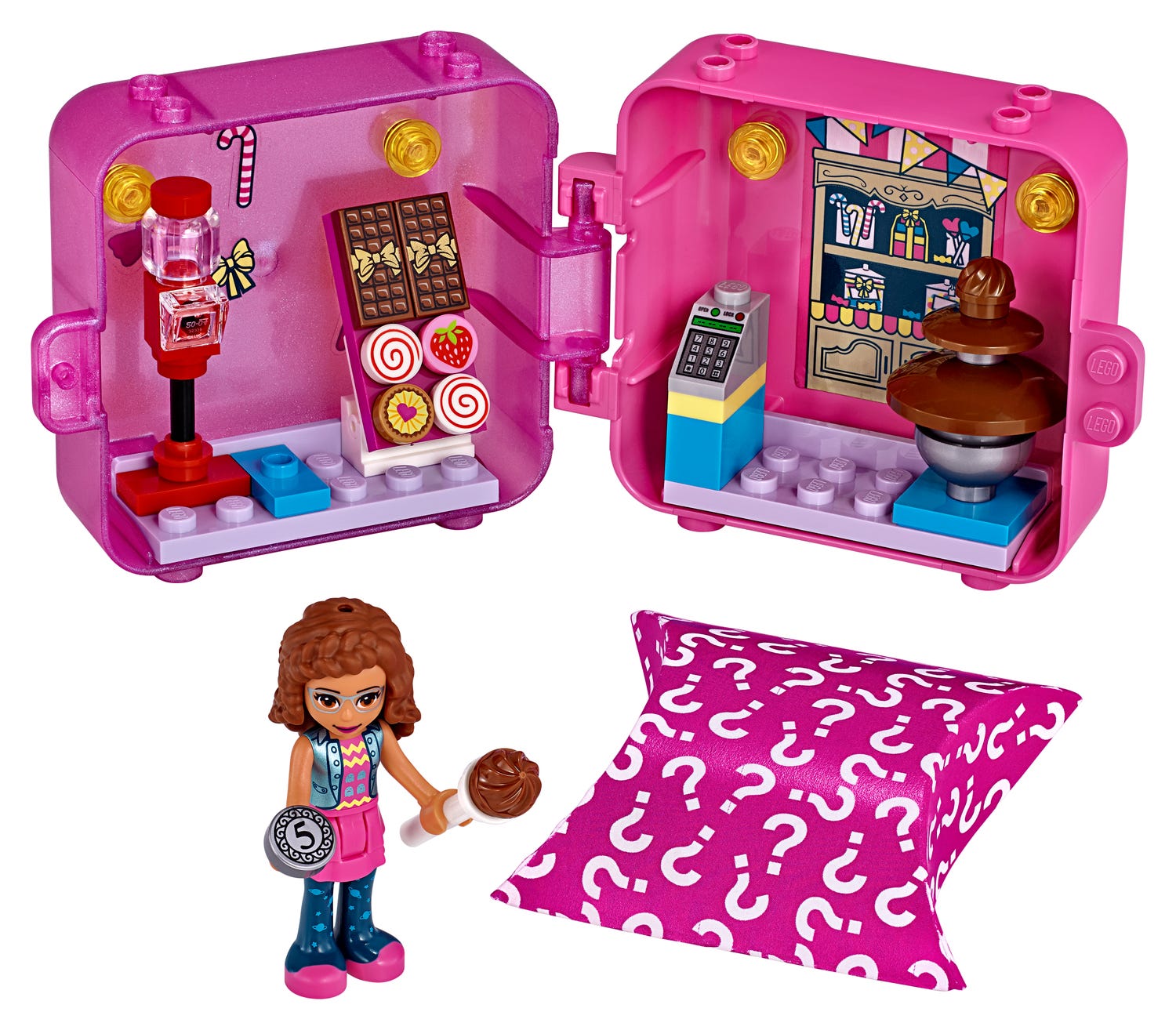 LEGO FRIENDS IL CUBO DELLO SHOPPING DI OLIVIA 41407