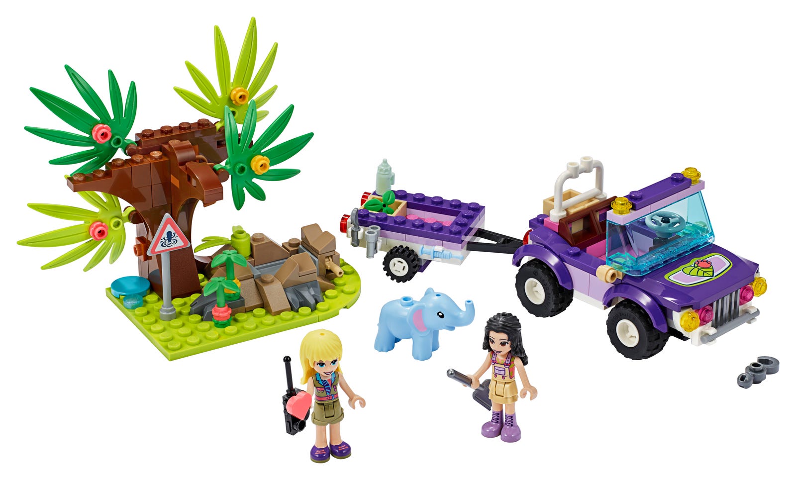 LEGO FRIENDS SALVATAGGIO NELLA GIUNGLA DELL'ELEFANTINO 41421