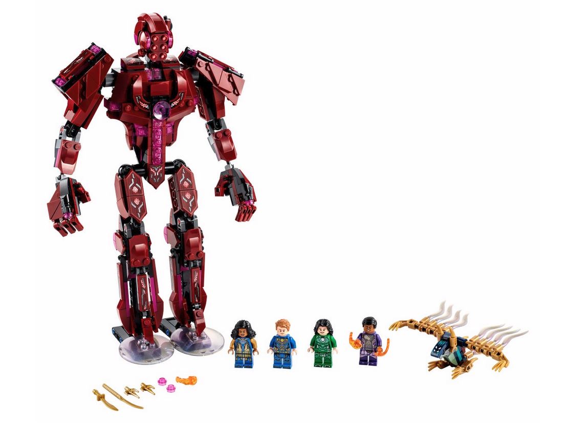 LEGO SUPER HEROES LEGO MARVEL: GLI ETERNALS ALL'OMBRA DI ARISHEM 76155