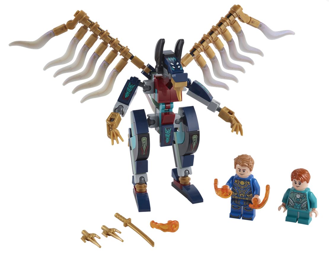 LEGO SUPER HEROES ASSALTO AEREO DEGLI ETERNALS 76145