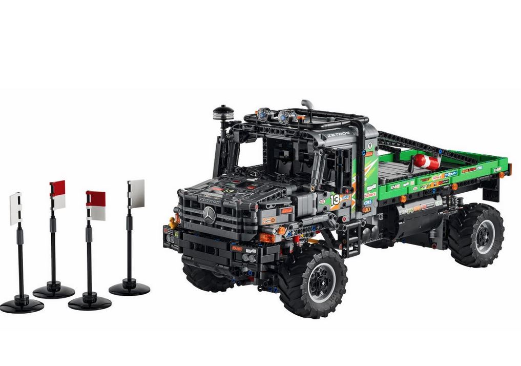 LEGO TECHNIC CAMION FUORISTRADA 4X4 MERCEDES BENZ ZETROS 42129