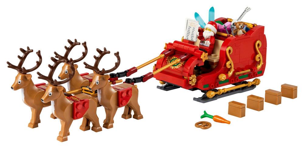 LEGO ICONIC LA SLITTA DI BABBO NATALE 40499