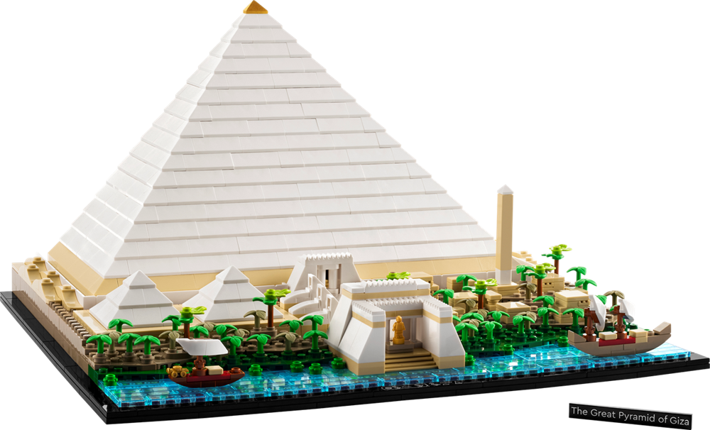 LEGO ARCHITECTURE LA GRANDE PIRAMIDE DI GIZA 21058