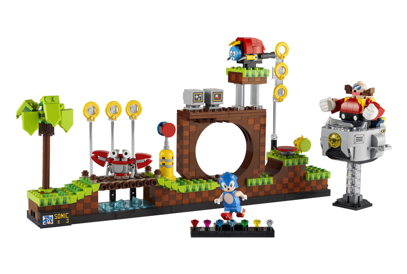 LEGO IDEAS SONIC THE HEDGEHOGª -GREEN HILL ZONE 21331