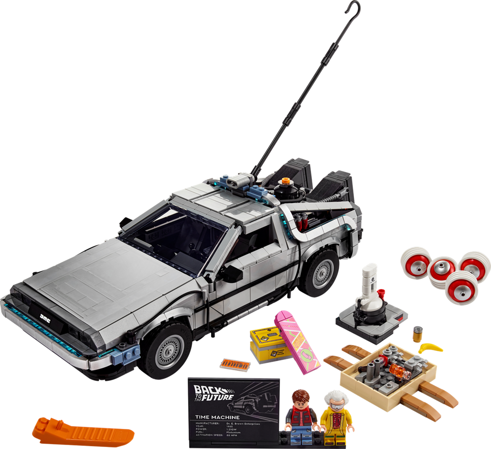 LEGO BACK TO THE FUTURE MACCHINA DEL TEMPO RITORNO AL FUTURO 10300