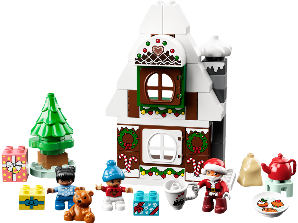 LEGO DUPLO CASA DI PAN DI ZENZERO DI BABBO NATALE 10976