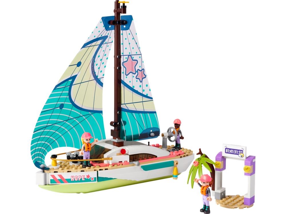 LEGO FRIENDS L'AVVENTURA IN BARCA A VELA DI STEPHANIE 41716