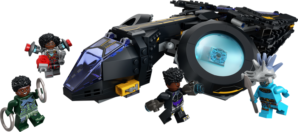 LEGO MARVEL BLACK PANTHER SUNBIRD DI SHURI 76211