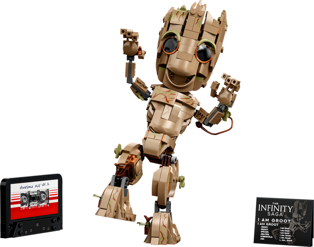 LEGO MARVEL AVENGERS IO SONO GROOT 76217