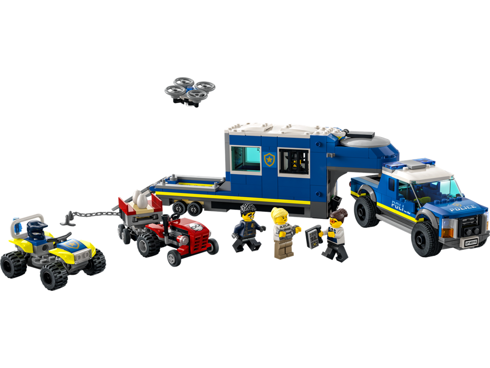 LEGO CITY CAMION CENTRO DI COMANDO DELLA POLIZIA 60315