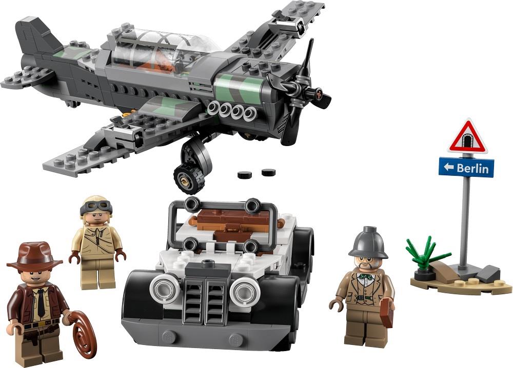 LEGO INDIANA JONES L'INSEGUIMENTO DELL'AEREO A ELICA 77012