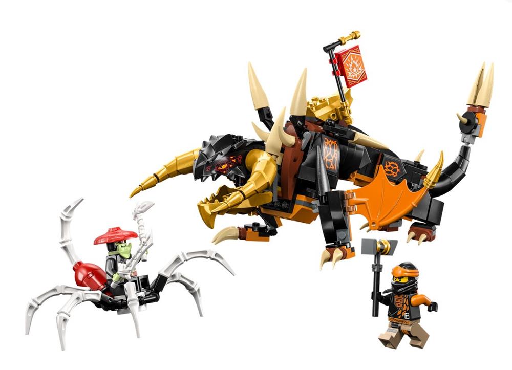 LEGO NINJAGO DRAGO DI TERRA DI COLE - EVOLUTION 71782