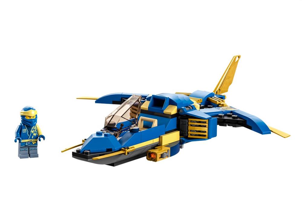 LEGO NINJAGO JET-FULMINE DI JAY - EVOLUTION 71784