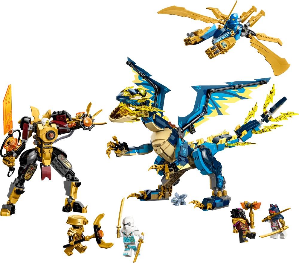 LEGO NINJAGO DRAGONE ELEMENTARE VS. MECH DELL’IMPERATRICE 71796