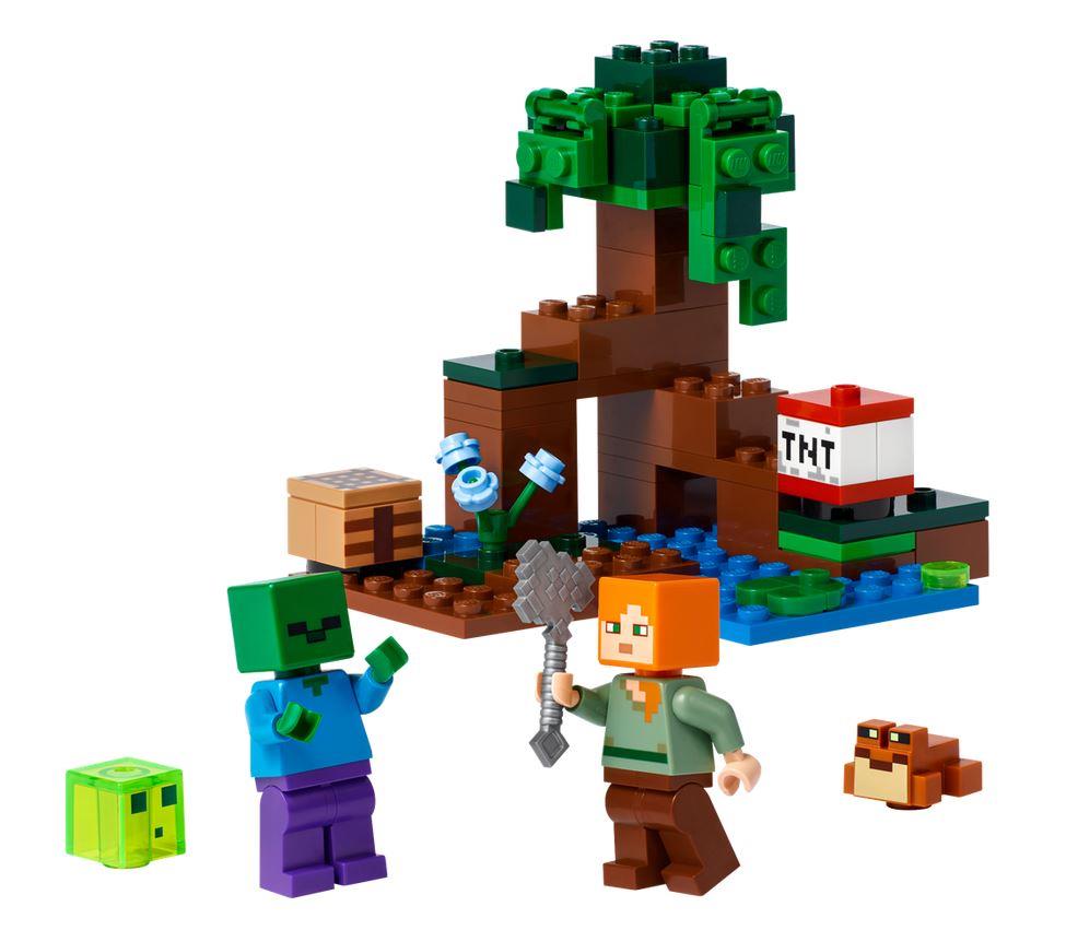 LEGO MINECRAFT AVVENTURA NELLA PALUDE 21240