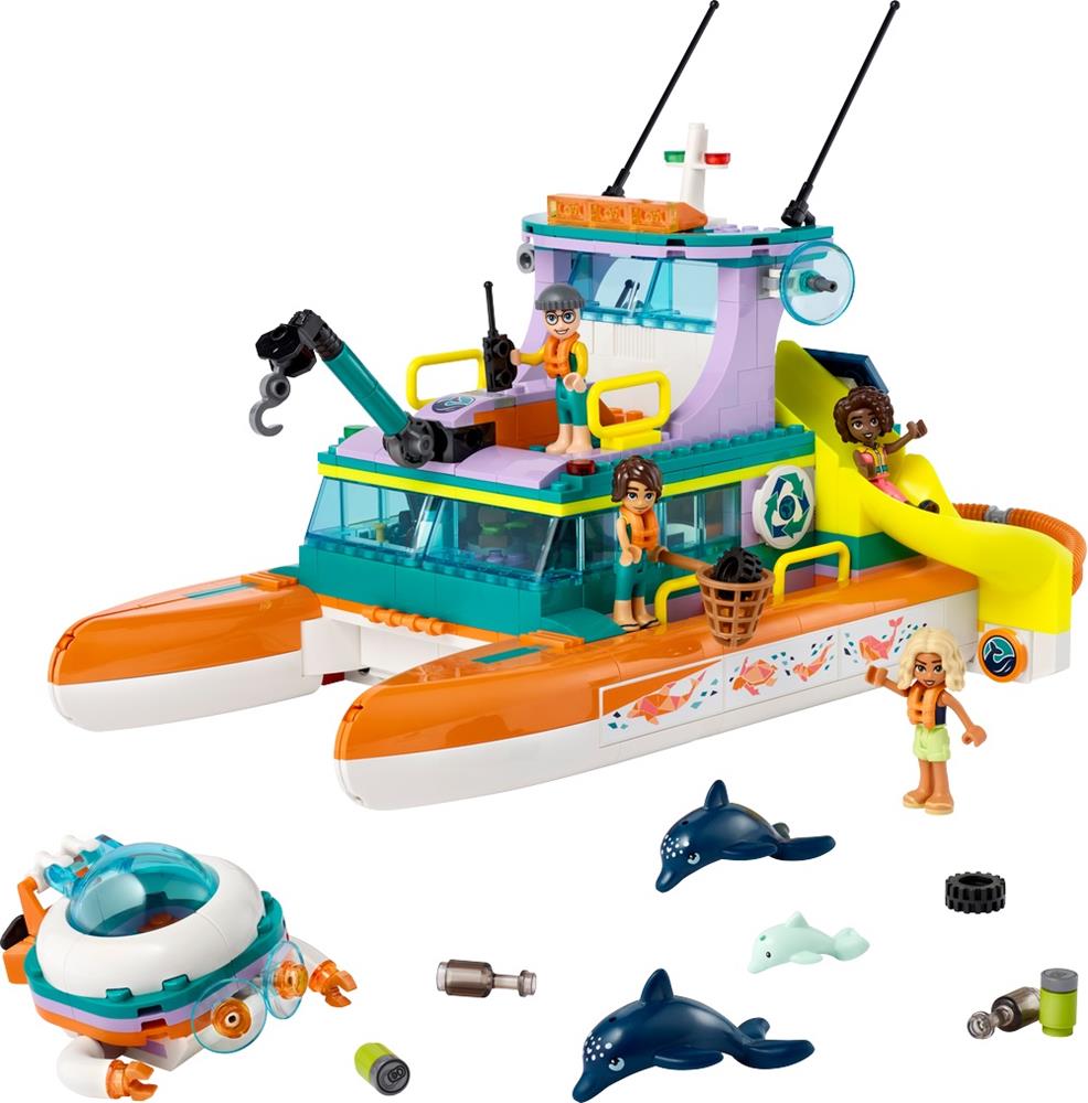 LEGO FRIENDS CATAMARANO DI SALVATAGGIO 41734