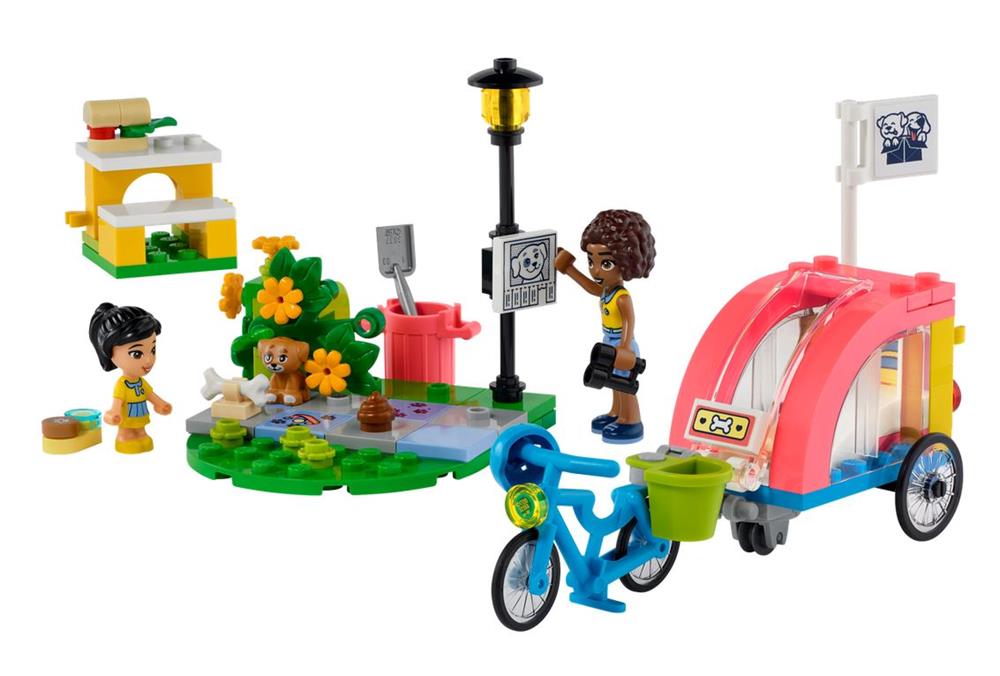 LEGO FRIENDS BICI DI SOCCORSO DEI CANI 41738