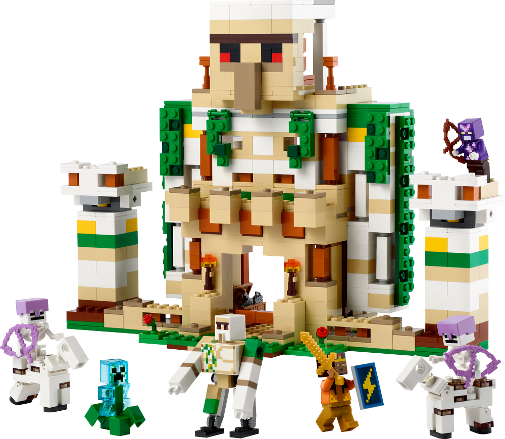 LEGO MINECRAFT LA FORTEZZA DEL GOLEM DI FERRO 21250