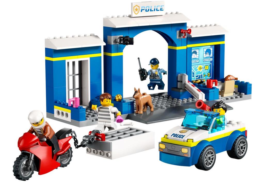 LEGO CITY INSEGUIMENTO ALLA STAZIONE DI POLIZIA 60370