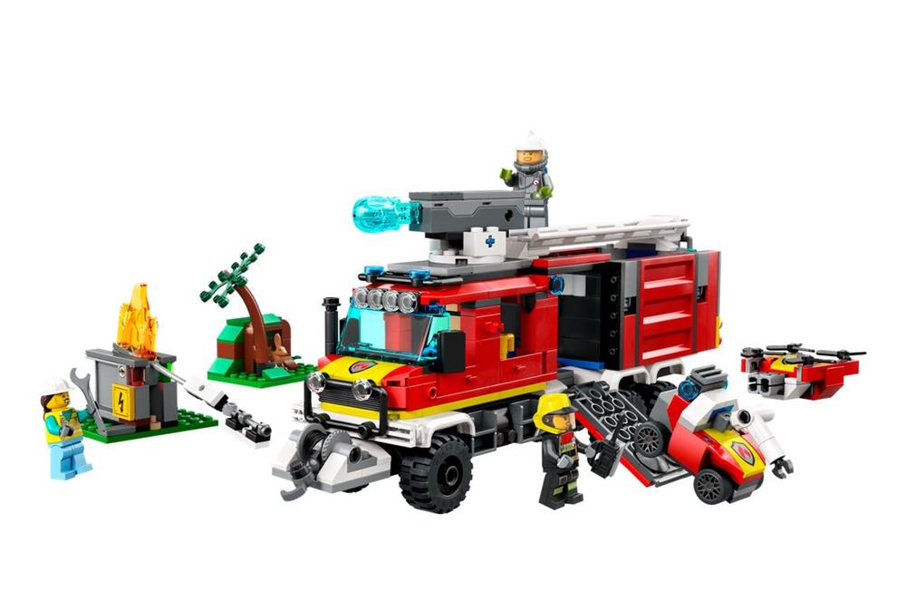 LEGO CITY AUTOPOMPA DEI VIGILI DEL FUOCO 60374