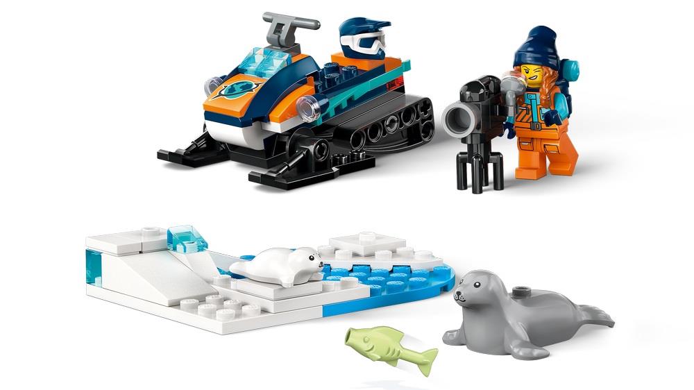 LEGO CITY EXPLORATION GATTO DELLE NEVI ARTICO 60376