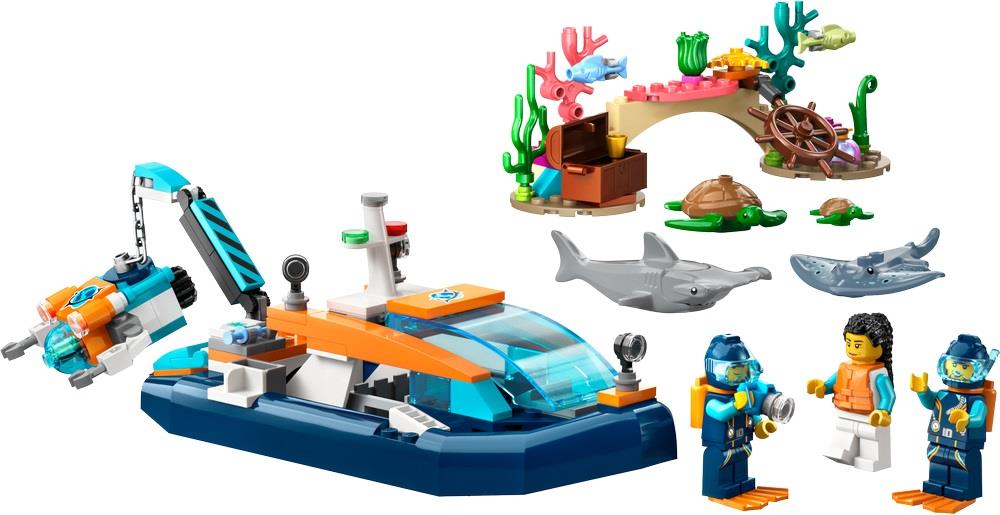 LEGO CITY EXPLORATION BATISCAFO ARTICO 60377