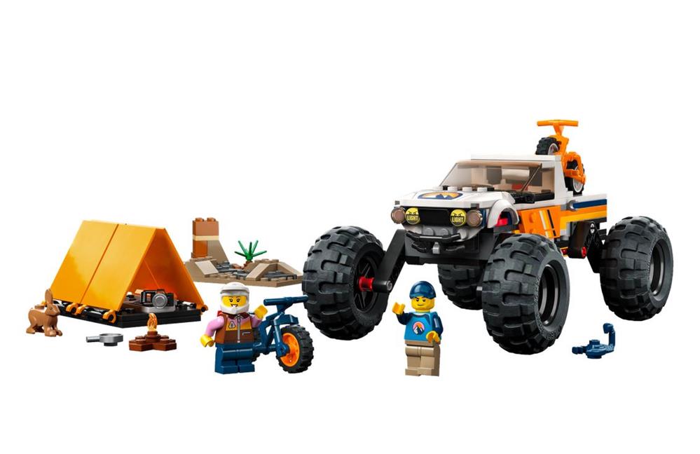 LEGO CITY AVVENTURE SUL FUORISTRADA 4X4 60387