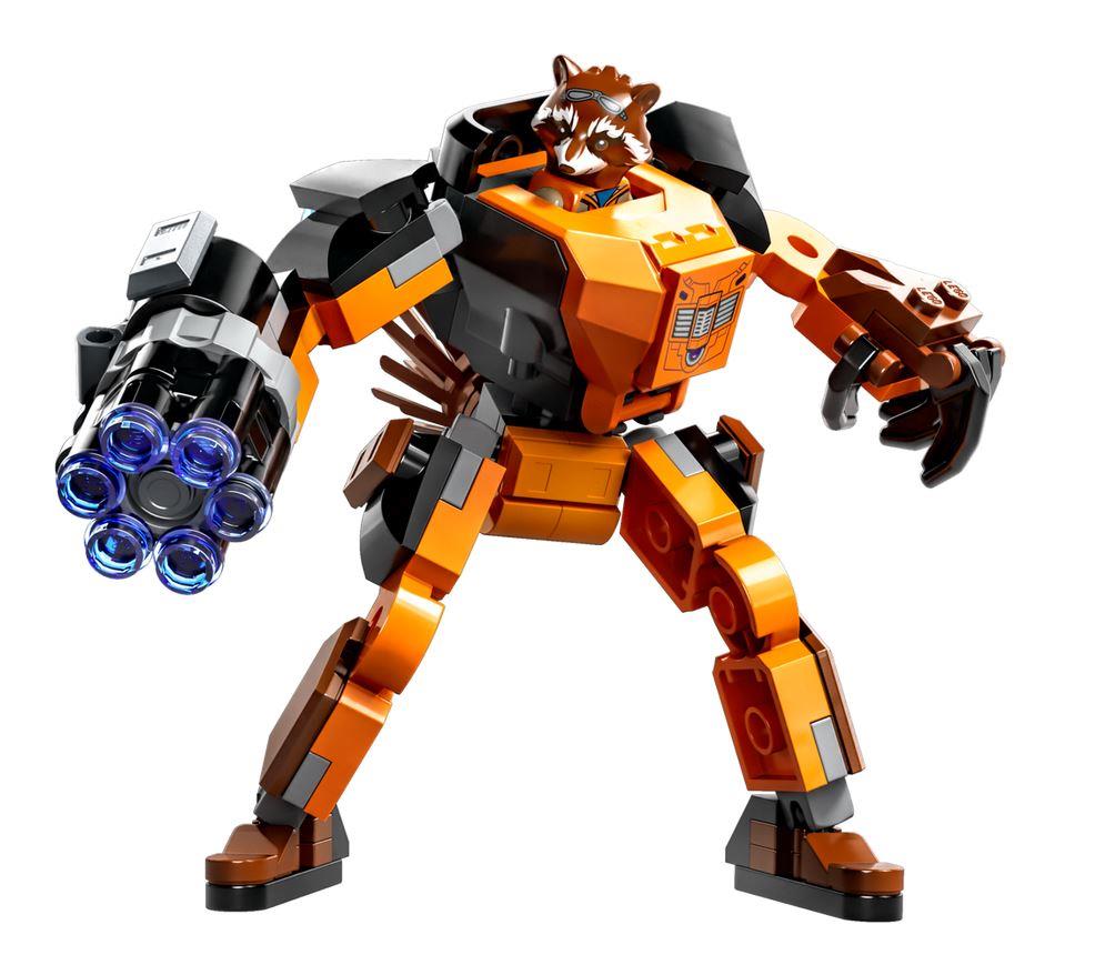 LEGO MARVEL ARMATURA MECH ROCKET 76243