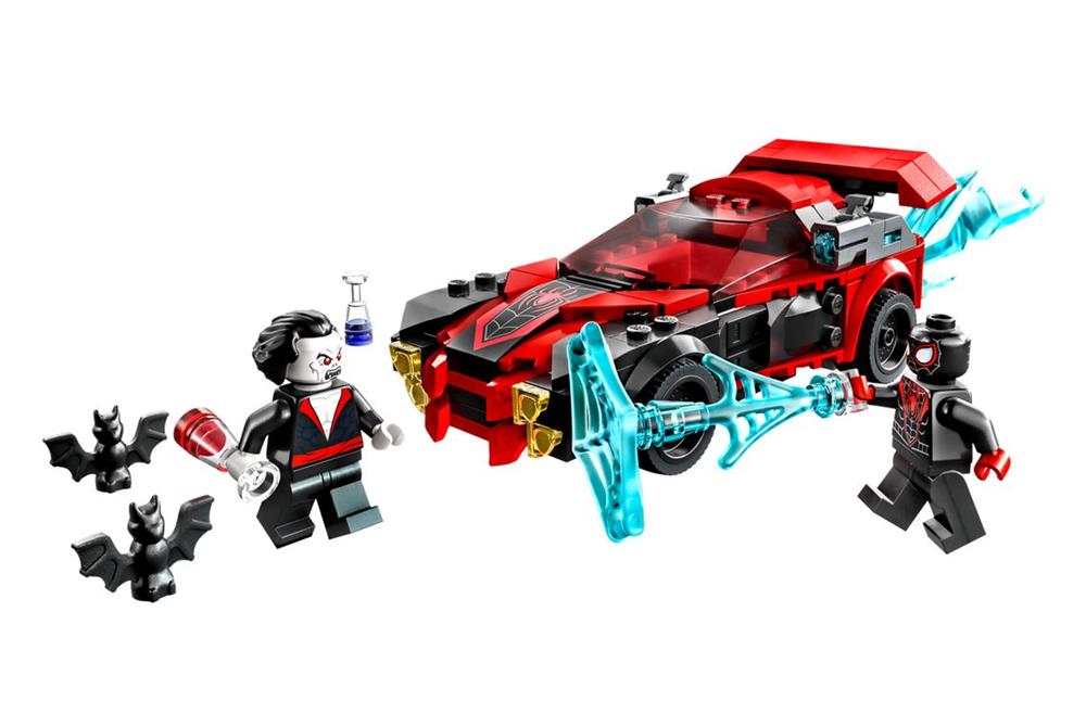 LEGO MARVEL MILES MORALES VS. MORBIUS 76244