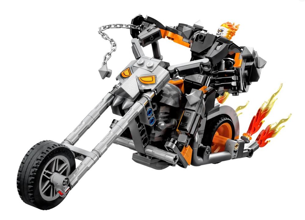 LEGO MARVEL MECH E MOTO DI GHOST RIDE 76245