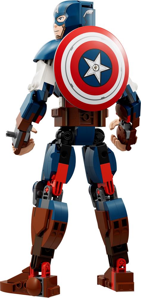 LEGO SUPER HEROES MARVEL PERSONAGGIO DI CAPTAIN AMERICA 76258