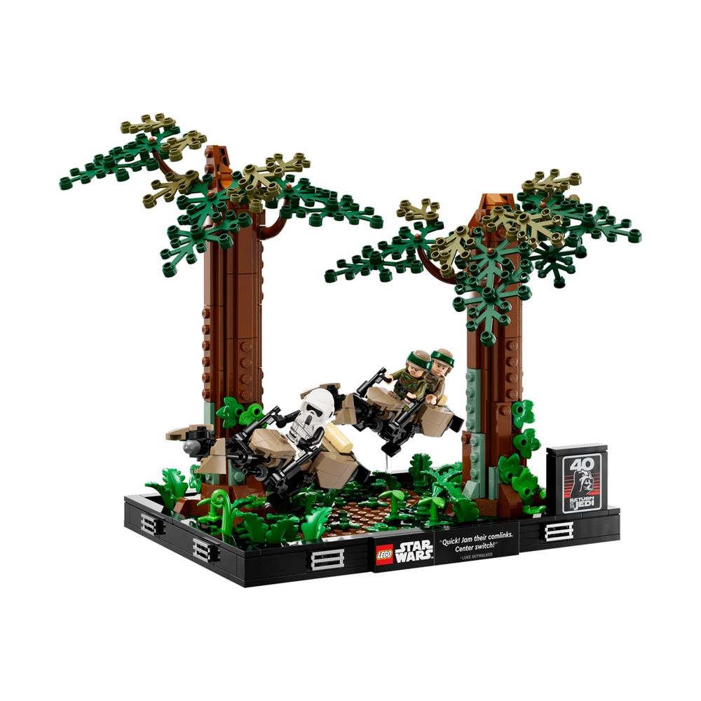 LEGO STAR WARS DIORAMA INSEGUIMENTO CON LO SPEEDER SU ENDOR™ 75353