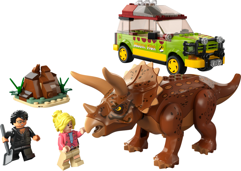 LEGO JURASSIC WORLD LA RICERCA DEL TRICERATOPO 76959