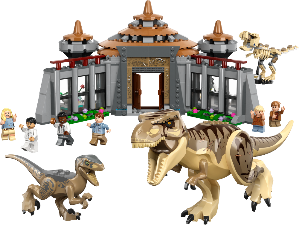 LEGO JURASSIC WORLD CENTRO VISITATORI: L’ATTACCO DEL T. REX E DEL RAPTOR 76961