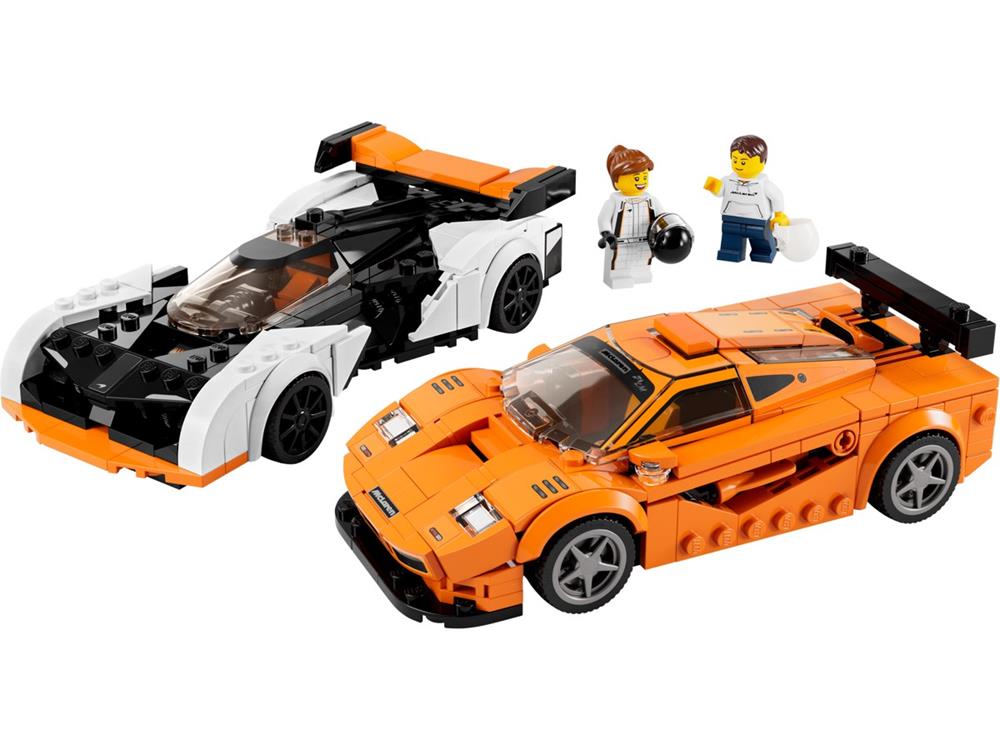 LEGO SPEED CHAMPIONS MCLAREN SOLUS GT & MCLAREN F1 LM 76918