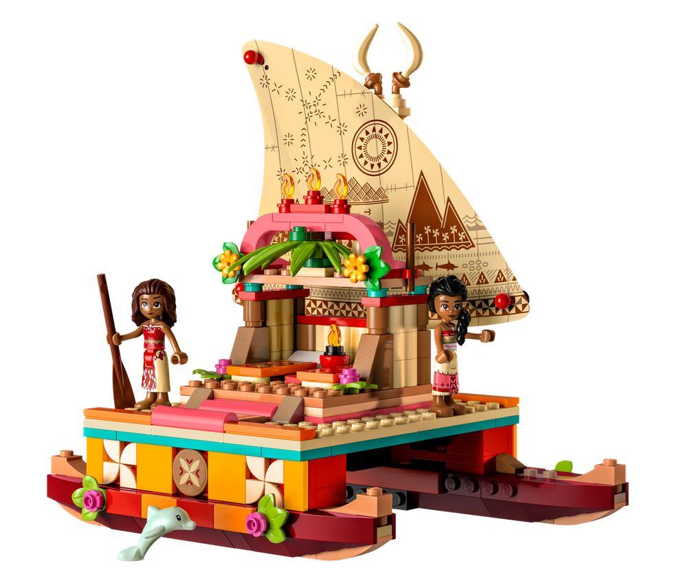 LEGO DISNEY PRINCESS LA BARCA A VELA DI VAIANA 43210