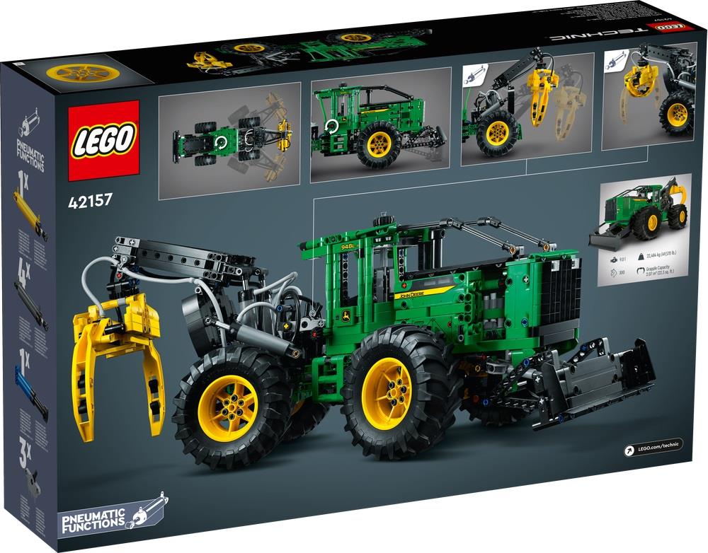 LEGO TECHNIC TRATTORE JOHN DEERE 948L-II 42157