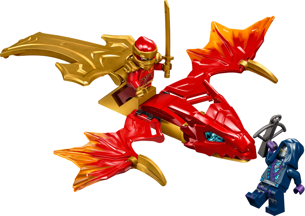 LEGO NINJAGO ATTACCO DEL RISING DRAGON DI KAI 71801