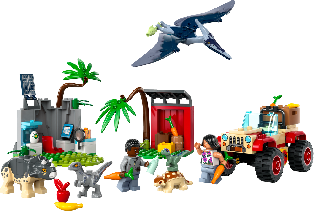 LEGO JURASSIC WORLD CENTRO DI SOCCORSO DEI BABY DINOSAURI 76963