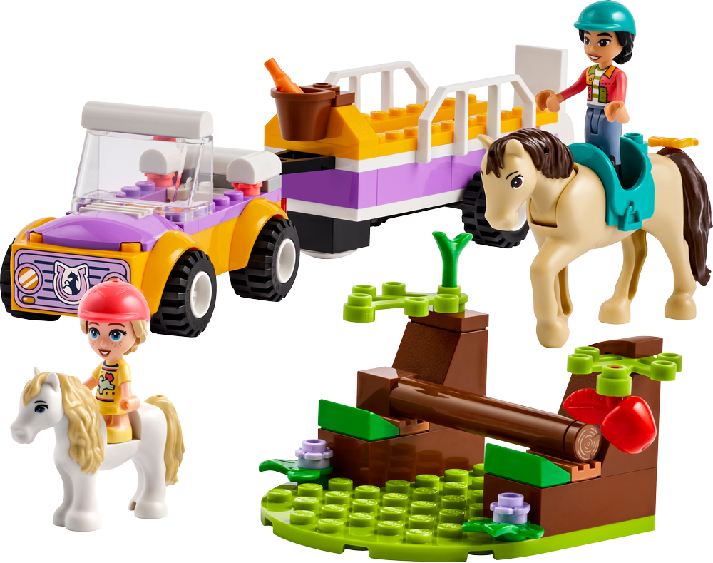 LEGO FRIENDS RIMORCHIO CON CAVALLO E PONY 42634