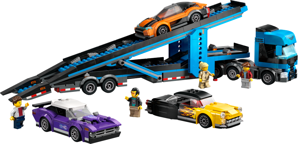 LEGO CITY CAMION TRASPORTATORE CON AUTO SPORTIVE 60408