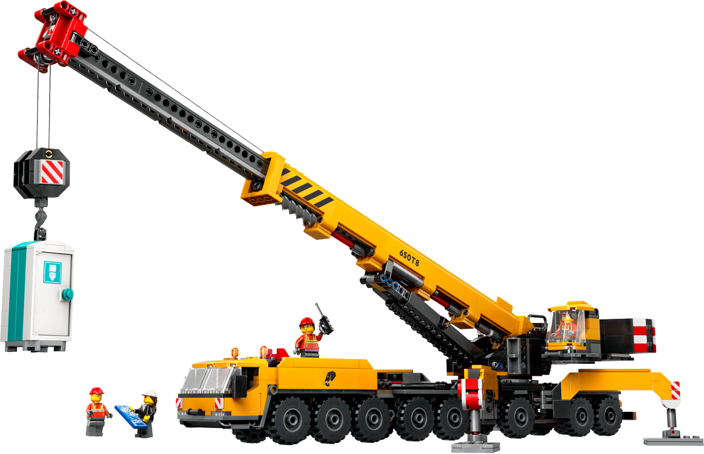 LEGO CITY GRU DA CANTIERE MOBILE GIALLA 60409