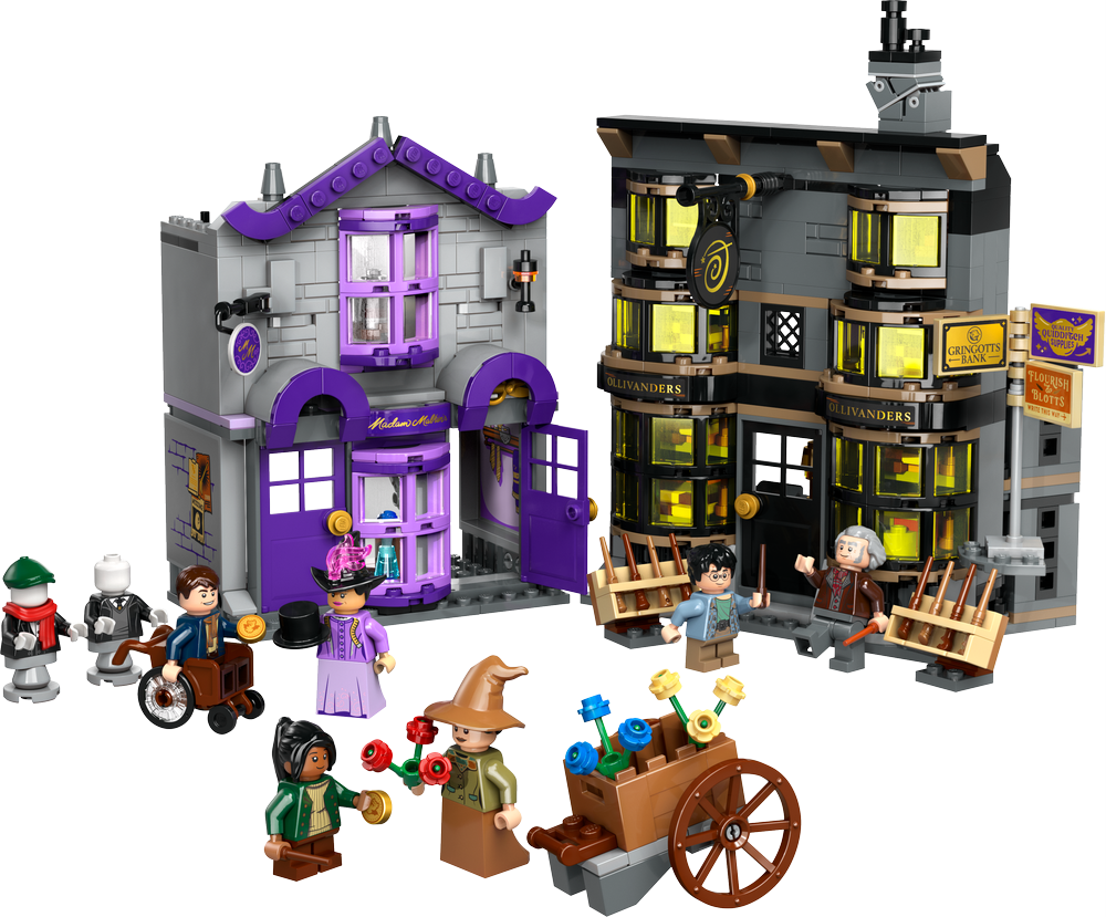 LEGO HARRY POTTER OLIVANDER E MADAMA MCCLAN: ABITI PER TUTTE LE OCCASIONI 76439