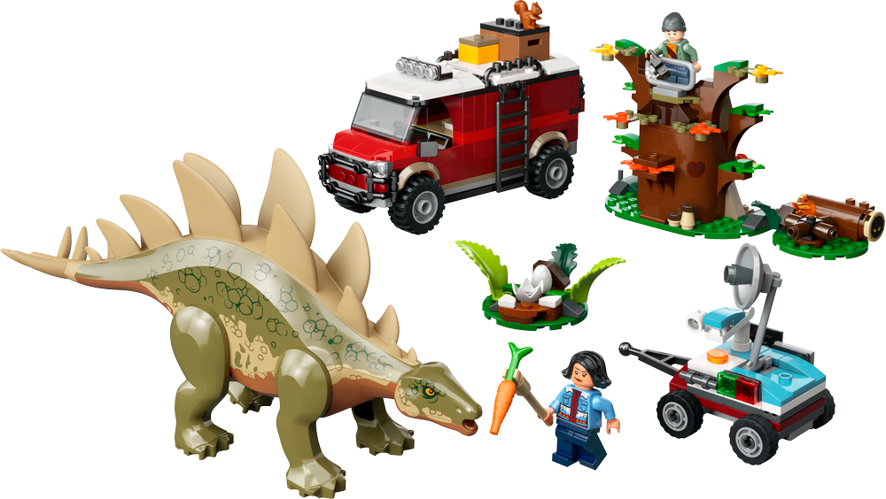 LEGO JURASSIC WORLD MISSIONE DINOSAURO: SCOPERTA DELLO STEGOSAURO 76965