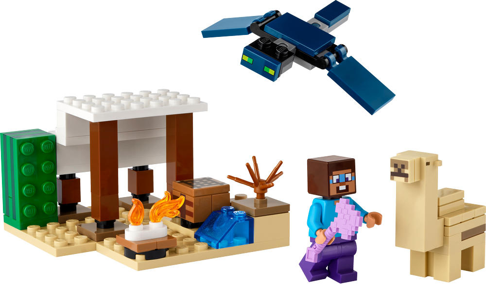 LEGO MINECRAFT SPEDIZIONE DI STEVE NEL DESERTO 21251