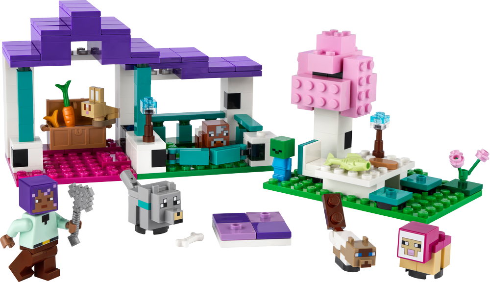 LEGO MINECRAFT IL SANTUARIO DEGLI ANIMALI 21253