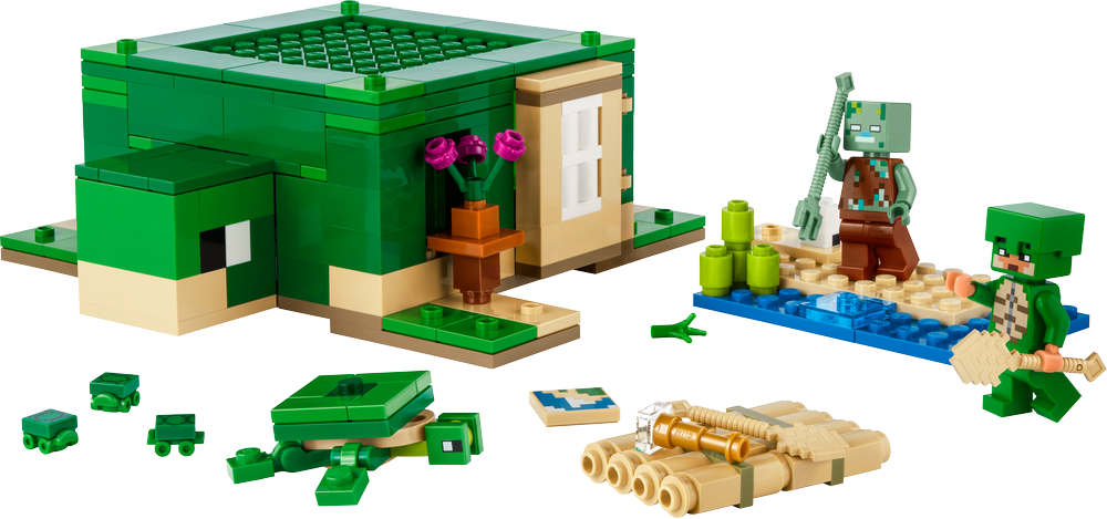 LEGO MINECRAFT BEACH HOUSE DELLA TARTARUGA 21254